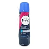 Veet expert crema depilatoria spray cambe & corpo 150 ml