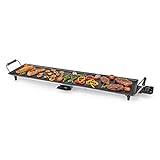 Nedis Teppanyaki-Tischgrill – Elektrische Grillplatte mit 5...