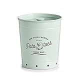 Zeller 19347 Vorratsdose Kartoffel, Metall, Mint, ca. Ø 16-19,7 x 21,5 cm,...