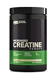 Optimum Nutrition Mikronisiertes Kreatin Pulver, Geschmacksneutral, 634g, 186...