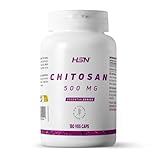 HSN Chitosan 3000 MG | 180 Pflanzliche Kapseln aus Chitosan, gewonnen aus Chitin...