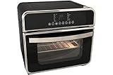 Deski HOT KITCHEN DESIGN Ofen Heißluft Fritteuse 15 Liter schwarz 1600 Watt...
