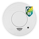 Smartwares Rauchmelder - Optischer Sensor - TÜV geprüft - Auswechselbare...