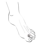 Berkemann Unisex Hammerzehenschutz-Pflaster Schuhpads, Grau (Grau), Unisize EU