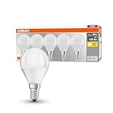 OSRAM LED Base Classic P, Sockel: E14, Nicht Dimmbar, Warmweiß, Ersetzt eine...