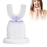 Ultraschall Zahnbürste, 360° Automatische Ultraschall Elektrozahnbürste,...