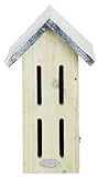 Esschert Design Schmetterlingshaus, Nistkasten aus Holz mit Blechdach, ca. 19 cm...