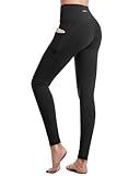 CAMBIVO Sport Leggings Damen Lang, Sporthose High Waist mit Handytasche, Leggins...