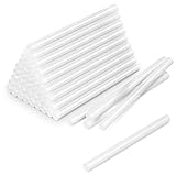 TROTEC Heißklebestifte – 50 Stück, 11 mm, Transparent – Klebstoff für...