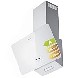 CIARRA Dunstabzugshaube 60cm Umluft Kopffreie Schräghaube 350m³/h Abluft 3...