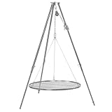 BBQ-Toro Dreibein Grill mit Ø 80 cm Grillrost | 112-178 cm | Dreibein für...