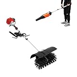 Mqwdxzfes 52CC Benzin Laubbläser mit Gebläse, Benzinbetriebener Handkehrgerät...