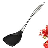 Wokwender Silikon Pfannenwender Silikon Pfannenwender Leicht zu Reinigen und...