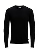 JACK & JONES Dünner Langarm Strickpullover Rundhals Basic Sweater Shirt Jumper...