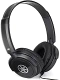 Yamaha HPH-100B Dynamic Closed-Back Headphones, 7, Black