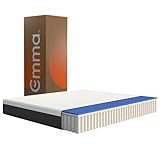 Emma Hybrid II Matratze 140x200 cm, 25 cm Höhe - Memoryschaum und...