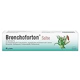 Bronchoforton Salbe - pflanzliches Medikament bei Erkältung und Husten - zum...