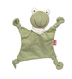 sigikid 39838 Mini-Schnuffeltuch Frosch, Yellow für Mädchen und Jungen von 0...