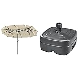 Schneider Sonnenschirm Salerno, natur, ca. 300 x 150 cm, rechteckig...