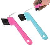 2 Stück Hufkratzer Pferdekopf Hufauskratzer,Hufauskratzer Für...