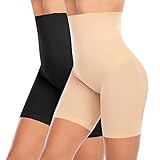 YARRCO Bauchweg Unterhose Damen Shapewear Miederhose Hohe Taille Figurformende...