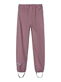 NAME IT Unisex Nkndry Rain Pant Fo Noos Jacke, Wistful Mauve, 134 EU