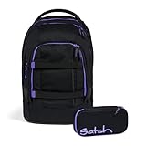 satch Pack Schulrucksack Set 2.tlg (Purple Phantom)