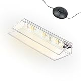 kalb | LED Glaskantenbeleuchtung Ambilux Clip transparent 3000K 5000K 1-10 Sets...
