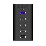 NZXT Interner USB-Hub 3 - AC-IUSBH-M3 - 4 interne USB 2.0 Anschlüsse - 3M Dual...