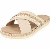 Tom Tailor Damen 7490030001 Slipper, Marble, 39 EU