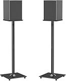 ELIVED Universal Lautsprecherständer 808mm-Höhe mit Glassockel für...