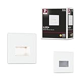 Paulmann Edge Quadro 93093 LED Recessed Wall Light Set 80 x 5 mm 100 lm 230 V...