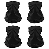Awumbuk Halstuch Herren & Damen 4er Pack – Multifunktionstuch Unisex Nahtlose...