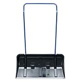 Prosperplast großer Schneeschieber Arctic Eco mit Rolle unter der Schaufel aus...