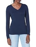 Amazon Essentials Damen Regular-Fit Leichter Langarm-Pullover V-Ausschnitt (In...