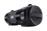 CD-Player Boombox Ghettoblaster mit Radio, CD, MP3, Bluetooth, USB, AUX...