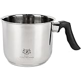 KARL HAUSMANN Milchtopf induktion 1.6L - Kochtopf mit Bakelitgriff - Milchtopf...