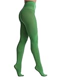 EVERSWE 80D Microfaser Damen Strumpfhose (S/M, Clover Green)