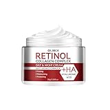 Retinol Creme Gesicht, Anti-Falten Creme Anti Aging Creme Männer und Frauen,...