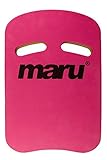 MARU Two Grip Fitness Kickboard, Pink/Limettengrün, Einheitsgröße
