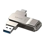 Lexar D40E 128 GB Dual Drive USB 3.2 Gen 1 Type-C Jump Drive, USB-C Flash Drive,...