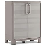 Keter Gulliver Kunststoffschrank niedrig, beige, 80 x 44 x 100 cm, inkl....