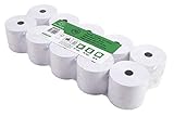 Exacompta 40592E 10er Pack Kassenrollen, 1-lagig Offset(holzfrei) standard,...