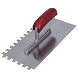 HELPMATE - gezahnte Glättekelle 10x10 mm - Profi Zahnspachtel hergestellt in...