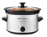 Elite Gourmet MST-275XS Schongarer, elektrisch, oval, einstellbare Temperatur,...