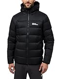Jack Wolfskin Herren Nebelhorn Down Hoody M Rds, Schwarz, S EU