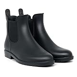 Geweo Gummistiefel Damen Halbhoch Chelsea Herren Wasserdicht Regenstiefel Frauen...