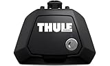 Thule Raised Rail Evo Fußsatz für Fahrzeuge mit offener Reling, 710410, Black...