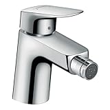 hansgrohe Logis Einhebel-Bidetarmatur, Komfort-Höhe 70mm mit...