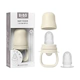 BIBS Fruchtsauger Baby ab 4 und 6 Monate - Ideal für Beikost wie Obst, Püree,...